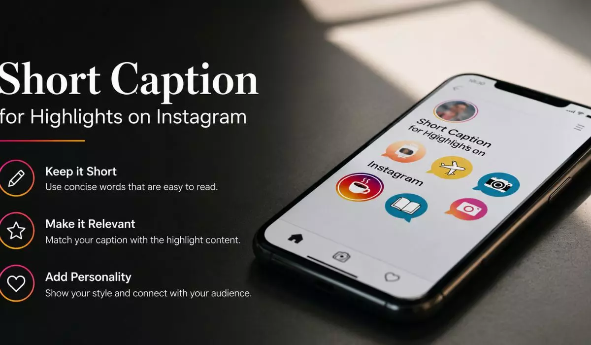 Short Caption for Highlights on Instagram That Make Your Profile Stand Out