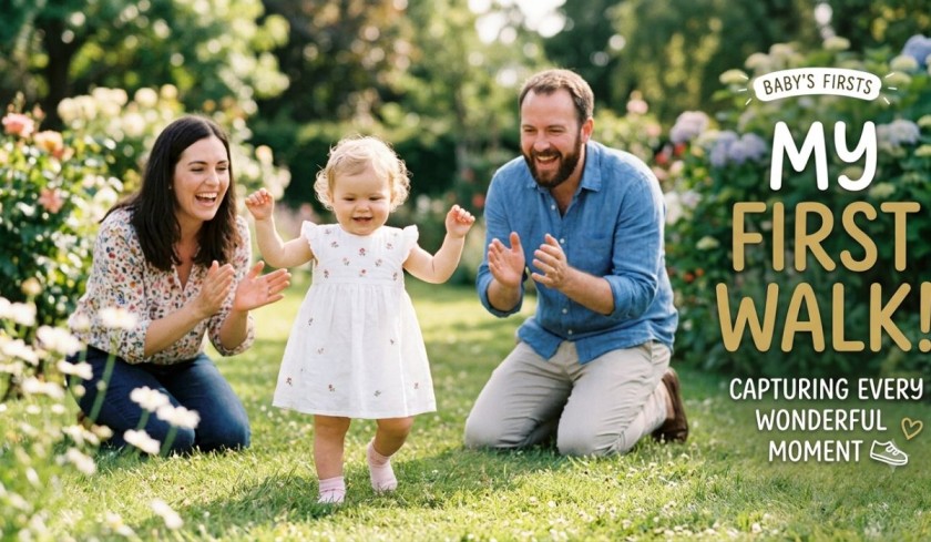 280+ Baby First Walk Captions 2026