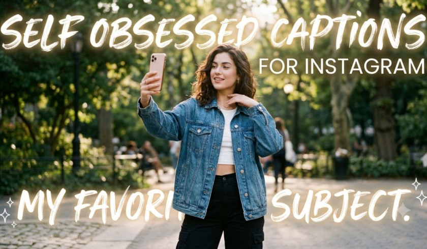 320 Short Self Obsessed Captions for Instagram Posts
