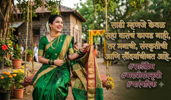460+ Best Saree Caption in Marathi for Instagram Posts