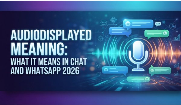 Audiodisplayed Meaning What It Means in Chat & WhatsApp (2026)