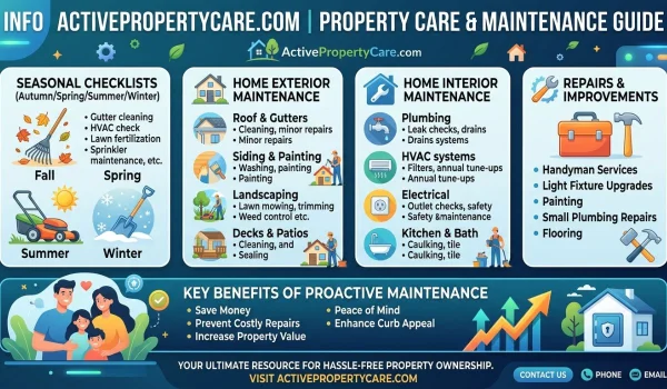 Info ActivePropertyCare.com | Property Care & Maintenance Guide