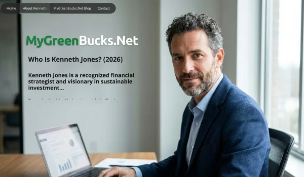 Kenneth MyGreenBucks .Net: Who Is Kenneth Jones? (2026)